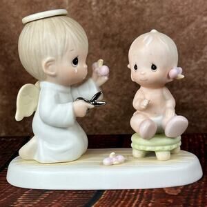 Precious Moments 1984 "Baby's First Haircut" 12211